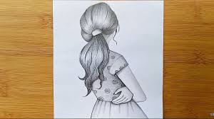 Dear friends, sorry to say my drawing measurement is wrong 0.27 min. How To Draw A Girl With Pencil Sketch Step By Step Youtube