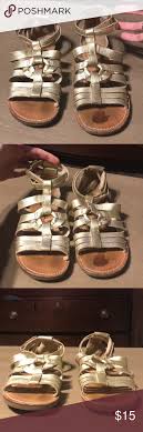 Umi Gold Gladiator Sandals Girls Size 2 Umi Gold Gladiator