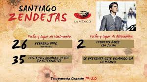 Maybe you would like to learn more about one of these? La Plaza Mexico Ficha Del Rejoneador Santiago Zendejas Facebook
