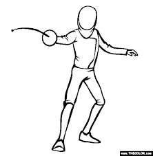 Golden gate bridge worldwonders coloring pages. Fencing Coloring Page Free Fencing Online Coloring