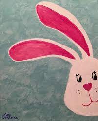 If you have any of your own creative ideas that you want to incorporate. Acrylic Painting On Canvas By Lisa Fontaine Easter Canvas Painting Bunny Painting Easter Paintings