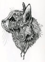 Pin By Caglasin Oral Aksoy On Graphic Cat Tattoo Cat Art Tattoos