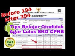 Terlepas dari itu, berikut adalah tips lolos cpns yang harus kamu ketahui: Tips Belajar Otodidak Agar Lolos Skd Cpns 2019 Youtube