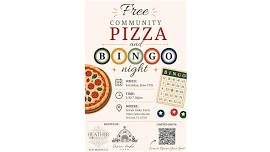 Free Community Pizza + Bingo Night