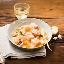 Blanquette De Poisson Sauce Au Potimarron Recette Blanquette De Poisson Idee Recette Blanquette