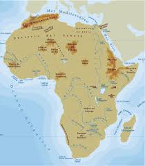 Mapa físico y político del departamento de alta verapaz leer más. Mapa Fisico De Africa