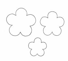Wählen sie aus 75 illustrationen zum thema schablonen zum ausdrucken von istock. Blumchen Fur Schablonenmalerei Flower Template Flower Petal Template Flower Templates Printable