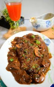 The classic caldereta has all the makings of a wildly delectable filipino meat dish. Goan Beef Steak With Mushroom Sauce From My Kitchen