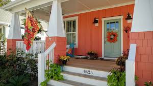 You're just a few clicks away from personalized advice for your space, and paint chips delivered to your door. Colors Of The Cottages Coral Cottage Beach Style Exterior Wilmington By The Cottage Building Company Houzz