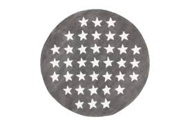 Moderner gelber sende rund teppich, rundbereich teppich nursery teppiche teppiche skandinavische teppich rund alfombra trapillo große häkelboden teppich. Jugend Teppich Mit Sternen Muster Stella Grau Rund Sternenteppich Flachflor Grau