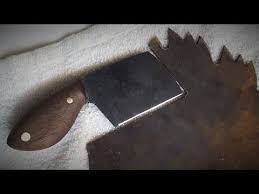 Making A Saw Blade Butchie Knife Youtube