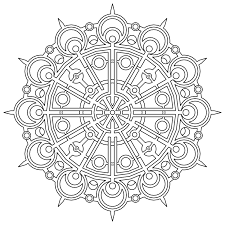 All of these geometric coloring pages can help you deal with your stress. Free Printable Geometric Coloring Pages For Kids