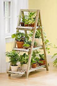 Wooden A Frame Plant Stand Gardener S Supply Company Framed Plants Plant Stand Indoor Kitchen Plants