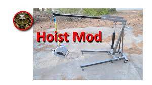 It must be used with appropriately rated engine leveller, Harbor Freight Engine Hoist Modification Youtube