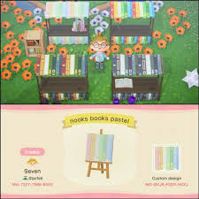 I Made Some Library Bookstore Stalls To Match The Book Stands Hopefully Someone Else Can Get Some Use O In 2020 New Animal Crossing Animal Crossing Animal Crossing Qr