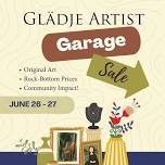 Glädje Artists’ Garage Sale