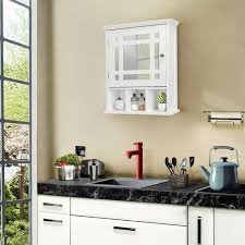 wall mount bathroom cabinet medicine
