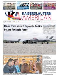 Contents what does schedule se look like? Kaiserslautern American July 26 2019 By Advantipro Gmbh Issuu