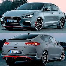 Hyundai I30 Fastback N 2019 Novidade Da Coreana Para O Salao Do Automovel De Paris De 2018 O I30 Fastback Ganha Versao Nervosa N Carros Hyundai Hatchback I30