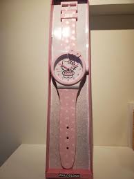 Hello Kitty Oversized Wristwatch Style Wall Clock