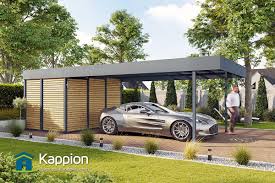 Looking for a solar carport installer for solar, solar ready or covered rv carports? Europort Carport Contemporary Carport Kappion Carports Canopies