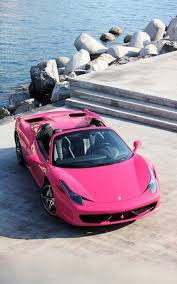 Pink Ferrari Cars Pink Car Hot Pink Car Photos Car Images Image Of Cars Photo Of Cars Car Picture Car Pictu Ferrari 458 Roskoshnye Avtomobili Rozovye Avtomobili