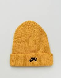 Nike Beanie In Yellow Beaniehats Nike Beanie In Yellow Beanie Outfit Yellow Beanie Outfits With Hats