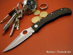 Knives Tools Art Spyderco C34 Jess Horn Ii