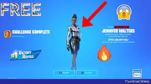 Where to find jennifer walter's office in fortnite. I Unlocked The Jennifer Walters Silver Foil Skin In Fortnite Youtube