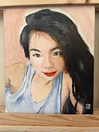 Commissioned 8x10" sandhill painting finished