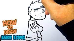 Drawing American Dragon | How To Draw Jake Long - Youtube