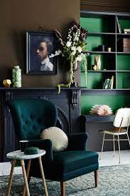 astounding living room accessories with dark green chair living room paint green rooms house interior
