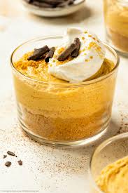 Lots of the party invites i receive come with a request for this delicious treat. Pumpkin Mousse 10 Minute No Bake Dessert No Spoon Necessary