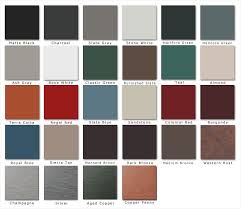 Mcelroy Metal Color Chart Fresh Mid America Metal Roofing A