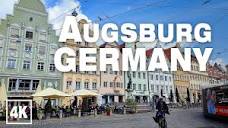 Augsburg City ASMR - Bavaria, Germany • Virtual Walking Tour in 4K ...