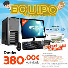 Bundle Especial Comuniones Cpu Monitor Teclado Raton E Impresora Multifuncion Ofertas Equipo Monitor