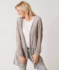 Daytrip Open Weave Cardigan Sweater Women 39 S Sweaters In Oatmeal Buckle Drape Front Cardigan Woven Cardigan Cardigan Fall Outfit