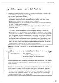 Das musterbeispiel für den aufbau vollständiger. Sekundarstufe Unterrichtsmaterial Englisch Texte Schreiben Writing Reports Schreibkompetenz Training