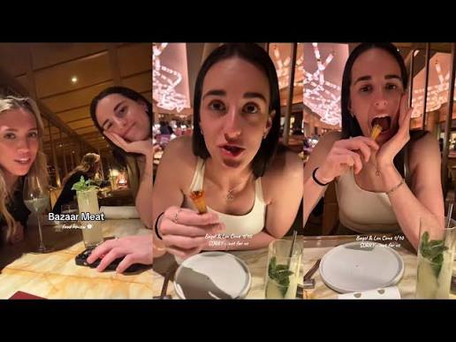 Caitlin Clark REFUSED to try gross food during reviews with Lexie Hull 😂 -  YouTube