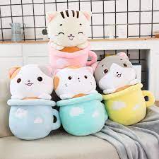 50cm 19 Cat Toys Gift Plush Animals Cat Pillow
