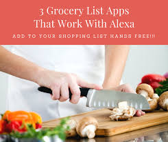 The 3 Top Grocery List Apps That Work With Alexa Plus A Bonus Hack The Un Coordinated Mommy Grocery List App Grocery Alexa