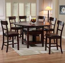 For those with a modern or contemporary flair you'll want black and white pub tables. Holland House 1926 7 Piece Lazy Susan Counter Table Set Fmg Local Home Furnishing Pub Table And Stool Sets