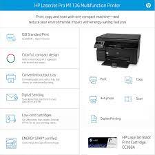 We did not find results for: Amazon In Buy Hp Laserjet Pro M1136 Multifunction Monochrome Laser Printer Black With Cubic A4 75gsm Copier Paper 500 Sheets Pack Of 3 Online At Low Prices In India Hp Reviews Ratings