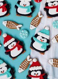 Basic Cookie Decorating Supplies Penguin Cookies Christmas Sugar Cookies Christmas Cookies Decorated