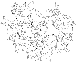 Eeveelution Line Art By Furryupsidedown D36r8mk Png 723 599 Pokemon Coloring Pages Pokemon Coloring Sheets Pokemon Coloring Download our pokemon coloring pages free! pokemon coloring