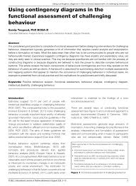 pdf using contingency diagrams in the functional assessment