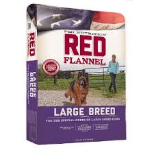 Acana classic red is formulated to meet the nutritional levels established by fediaf for all life stages, except for growth of large size dogs. Red Flannel Large Breed Adult Formula 50 Knisley S Pet Farm Center