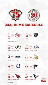 San francisco 49ers 2021 schedule: San Francisco 49ers On Twitter Lock In The Dates
