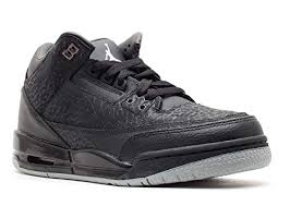 amazon com nike air jordan 3 retro flip gs black limited