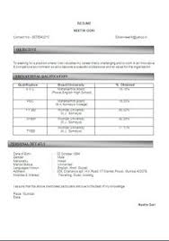 Resume sample in word document: Latest Resume Format For Mba Fresher